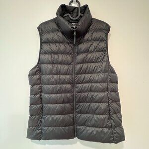 🟢 Uniqlo Women’s Ultra Light Down Vest | Dark Green (XL) | Excellent Condition